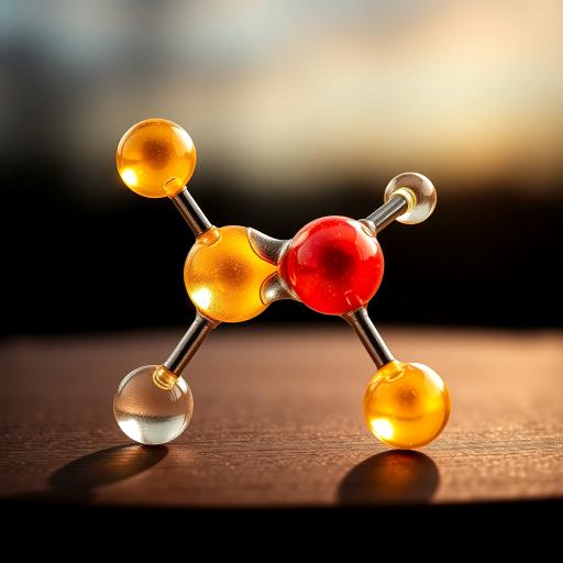 A representation of a fat molecule.