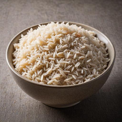 a bowl of white rice