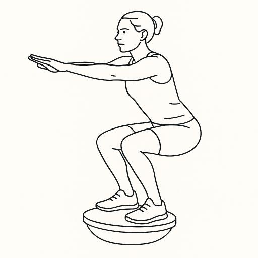 BOSU Squats